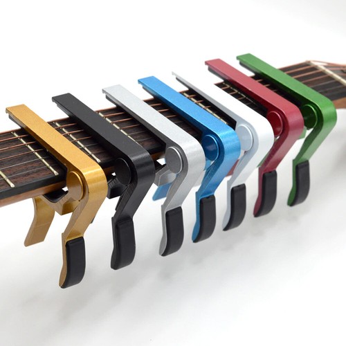 Capotasto mobile alluminio capo tasto per chitarra classica elettrica acustica - Foto 1 di 9