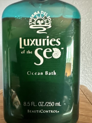 New Therma Del Sol Luxeries of Sea Ocean Bath 8.5 Fl Oz Beauti Control Full Sz - Picture 2 of 4