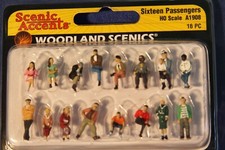 Woodland Scenics - Sixteen Passengers 16 pcs. - HO Scale - A1908