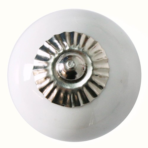 Möbelknopf Möbelgriff Möbelknöpfe Keramik Möbelknäufe Knäufe Bordeaux Rot Weiß - Bild 25 von 25