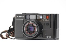  Near Mint Canon AF35M Autoboy Black 38mm F2.8 AF Point  Shoot Film Camera
