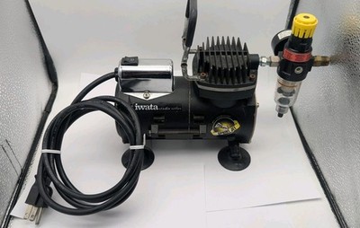 Iwata Studio Series Sprint Jet Power Air Compressor for Painting - LOOK READ 