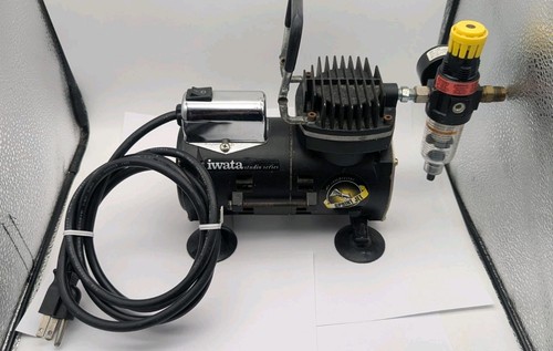 Iwata Studio Series Sprint Jet Power Air Compressor for Painting - LOOK READ