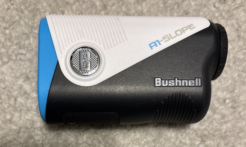 Bushnell A1-Slope Golf Laser Rangefinder, Ultra-Compact, Magnetic BITE