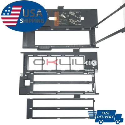 OKLILI 35mm & 120 Negative Slide Photo Film Holder for Epson Perfection V600 V550 V500