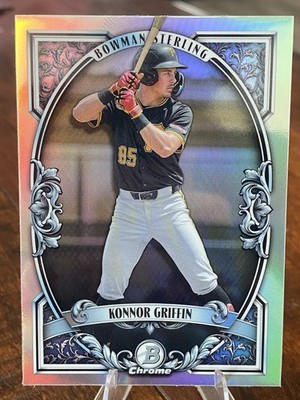 2026 Bowman Chrome Konnor Griffin Sterling Refractor Pirates 