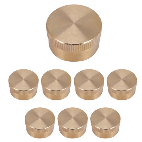 8PCS Solid Brass Propane Bottle Caps Suitable for 1LB Gas Refill Tank8527