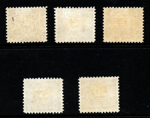 CANADA SC# J6-J10 MINT LIGHT HINGED VF CENTER, COMPLETE SET - Picture 2 of 2