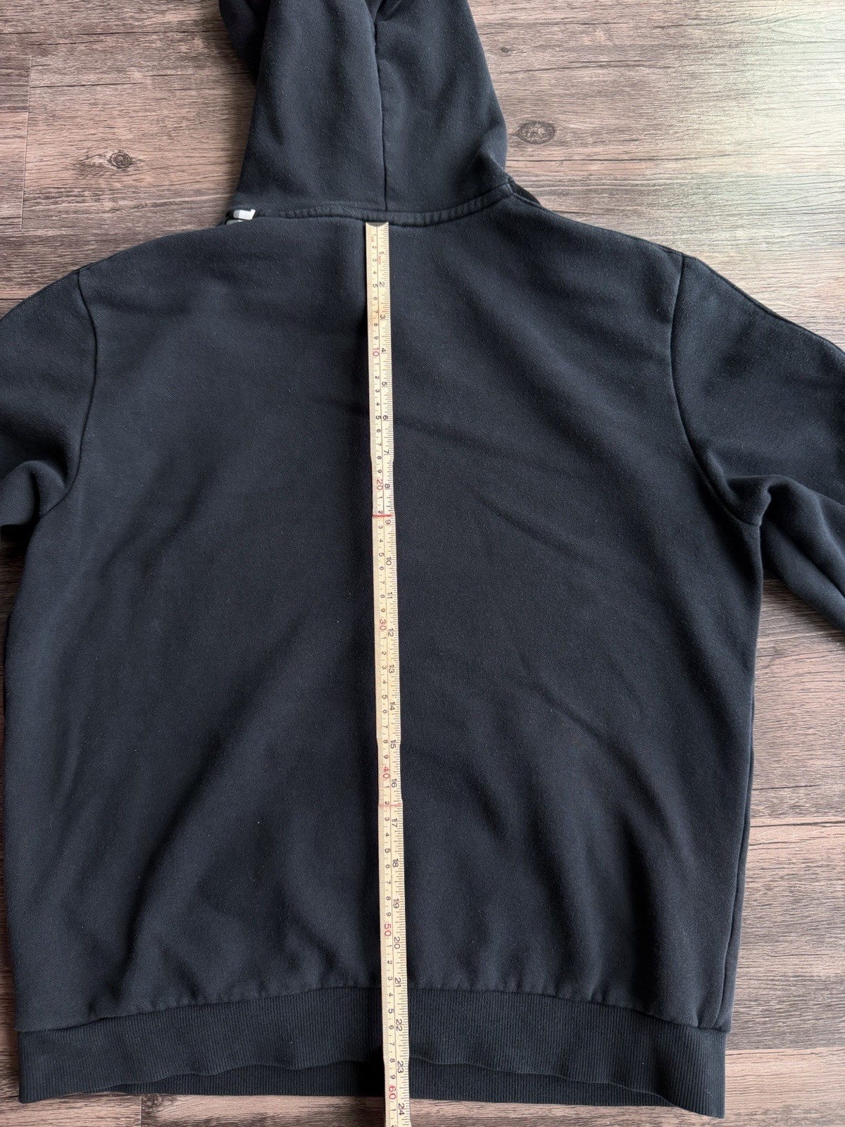 Puma Men's Black Big Logo Essentials Fleece Lined Pullover Hoodie Size Medium thumbnail 14