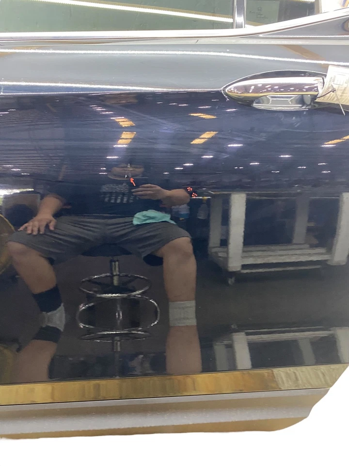 2020-2023 HONDA RIDGELINE REAR LEFT DOOR ASSEMBLY |CRYSTAL BLACK NH731P *SCUFFS* Foto 4 de 4