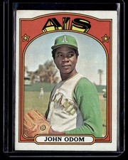1972 Topps #557 John Odom - Oakland Athletics A's - MLB - 
