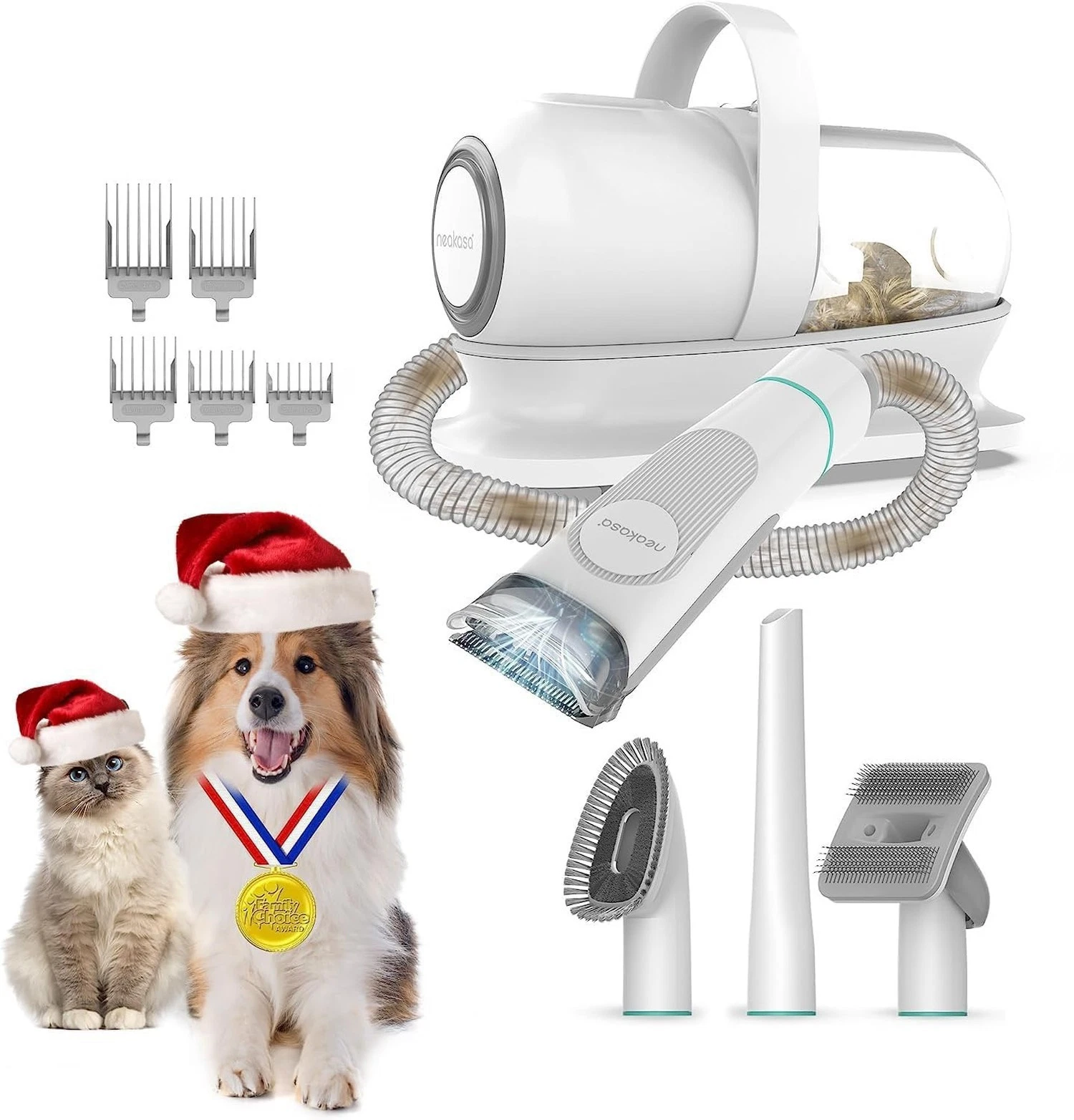 Neakasa by neabot P1 Pro Pet Grooming Vacuum Suction 99% Pet Hair, Dog Groomi...