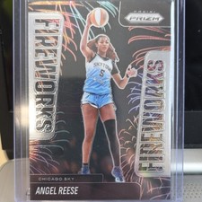 Panini Prizm Fireworks Angel Reese Chicago Sky #11 2025 Basketball Trading Card