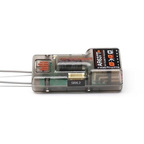 AR637T+ 6 Channel AS3X+ & Safe Telemetry Receiver SPM-1032 - Picture 3 of 6