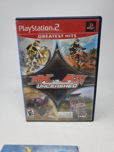 MX Vs ATV Unleashed PlayStation 2 PS2 Complete With Manual CIB Greatest Hits - Picture 9 of 10
