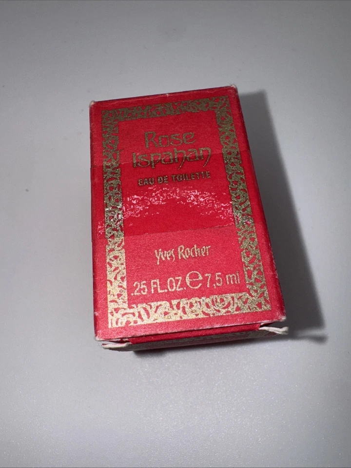 De colección Mini Yves Rocher Rose Ispahan Eau De Toilette Mujeres Viaje Talla 0.25 fl oz Foto 2 de 4