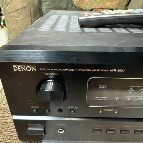 Denon AVR-3802 Surround Sound Receiver 7.1 Kanal 110 Watt getestet Konvolut - Bild 2 von 12