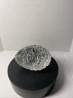 Waterford Crystal Egg Shaped Paperweight Vintage.