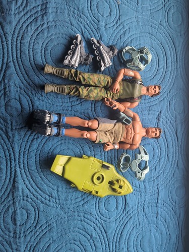 Vintage MAX STEEL Mattel Figure Bundle - 1998 - 12 Inch - Picture 1 of 5