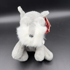 Russ Luv Pets Scuffy the Schnauzer Puppy Dog 5  Plush Stuffed Animal w/ Tags