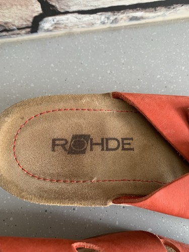 Rohde Women's Casual Wedge Heel Open Toe Sandals Shoes - Ladies Size UK 7 EU 41 - Picture 4 of 10