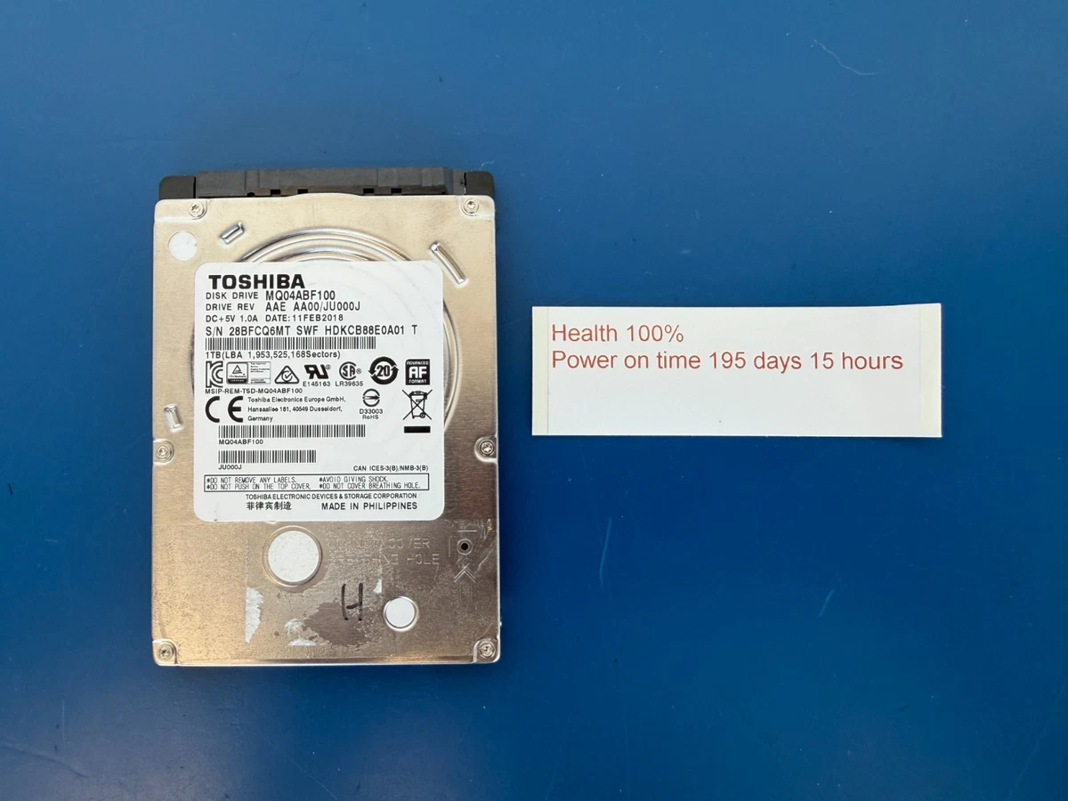 Toshiba HDD 1TB 2.5