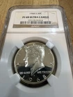 1968-S Kennedy Half Dollar NGC PF68 Ultra Cameo - 40% Silver - Great Contrast