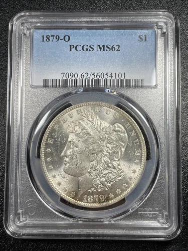1879-O Morgan Silver Dollar $1 PCGS MS62