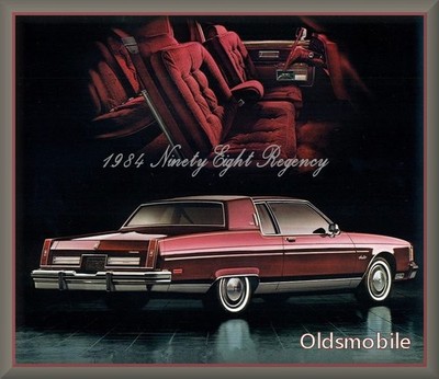 1984 Oldsmobile Ninety Eight Regency coupe, Toolbox - Refrigerator