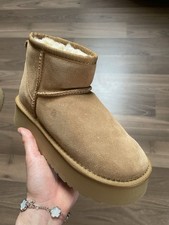 Original UGG Australia Lammfell Wildleder Winter Boots /  Stiefeletten Größe 38