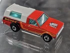 Vintage 1979 Hot Wheels Dodge HiRaker Red Pickup Truck Hong Kong Mattel