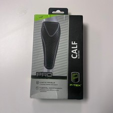 P-TEX Pro Calf Sleeve Large L Kinetic Panels Thermal Compression Support
