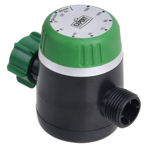 Controlador temporizador de riego mecánico grifo dial exterior 120 minutos resistente - Imagen 3 de 15
