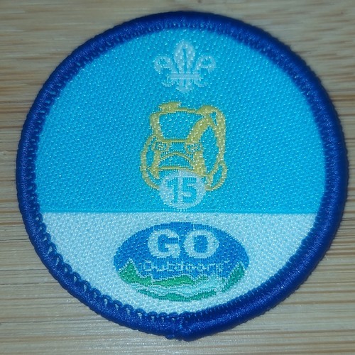 UK Scouting Hikes Away 15 Badge Go Outdoors OLD LOGO