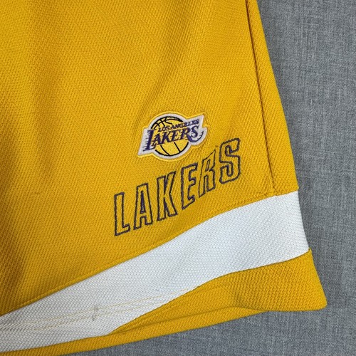 Los Angeles LA Lakers Shorts Mens Extra Large NBA Basketball Nike Team Vintage - Picture 2 of 16