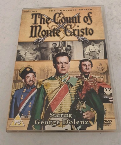 DER Graf von Monte Christo - Die komplette Serie George Dolenz Region 2 UK DVD - Bild 1 von 2