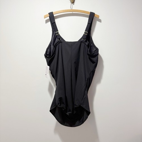 Land’s End SlenderSuit Tummy Control Skirted One Piece Swimsuit Size 24 DDD NWT - Picture 2 of 18