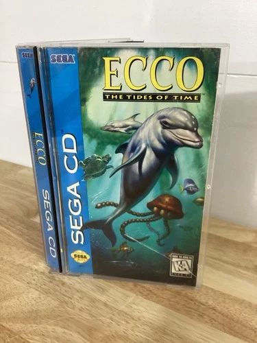 Ecco The Tides of Time Sega CD CIB Complete TESTED