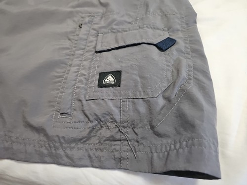Nike ACG 90s 00s Y2K Cargo Gray Belted Shorts SZ Large W40×L9 - Picture 8 of 11