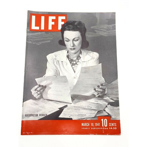 Life Magazine March 10 1941 Germans Issue Newsreel on Victory in the West