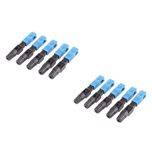 10Pcs FTTH SC UPC Single Mode SC UPC Fiber Optic  Connector FTTH Fiber5199
