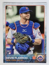 2015 Topps Update US23 Kevin Plawecki New York Mets Rookie Card RC. rookie card picture