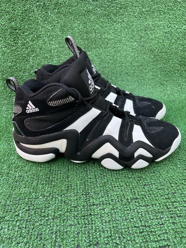 Adidas Crazy 8 Negro Blanco Zapatos (G21939) Hombre Talla 13 Usados Sin Caja - Imagen 13 de 18
