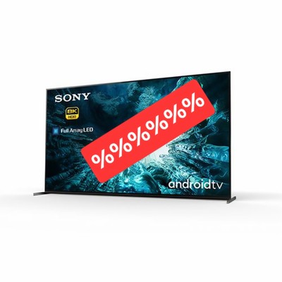 Sony BRAVIA KD-75ZH8  - 8k Android Smart TV FULL ARRAY LED -