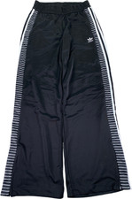 Adidas Originals Women  s Black Woven Stretch Athletic Sweatpants - M