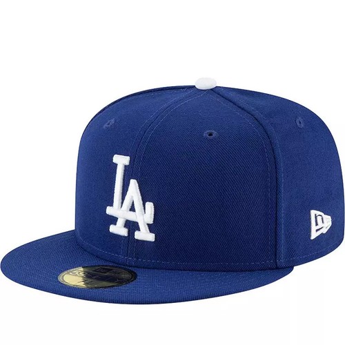 Casquette New Era 59FIFTY Los Angeles Dodgers - Bleu Cordon - Taille 7 1/4 - Neuve