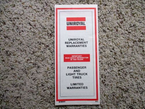 1980 Trans Am Turbocharged Factory GM Original Owners Manual Set Complete Blank - Picture 11 of 14