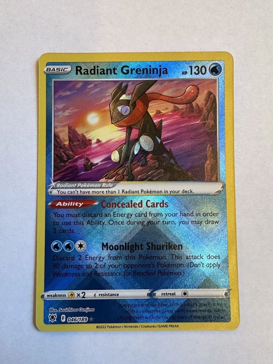 Radiant Greninja 046/189 Swsh10: Astral Radiance for sale | eBay
