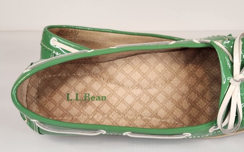 LL Bean Women’s Green Boat Shoes size 7m - Picture 9 of 11