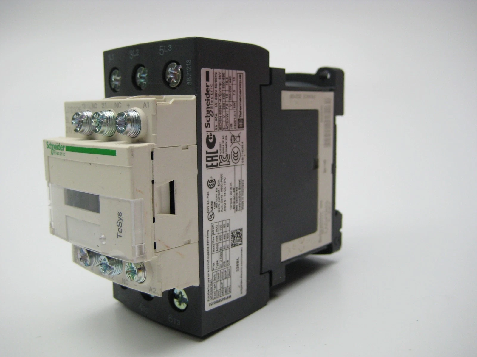SCHNEIDER ELECTRIC LC1D326 CONTACTOR 3POLE NSNP - thumbnail 3